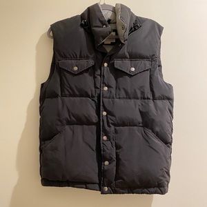 J crew men’s vest jacket
